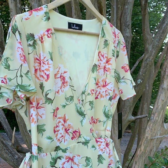 Lulu’s Sense of Wonder Maxi Wrap Dress - Picture 6 of 11